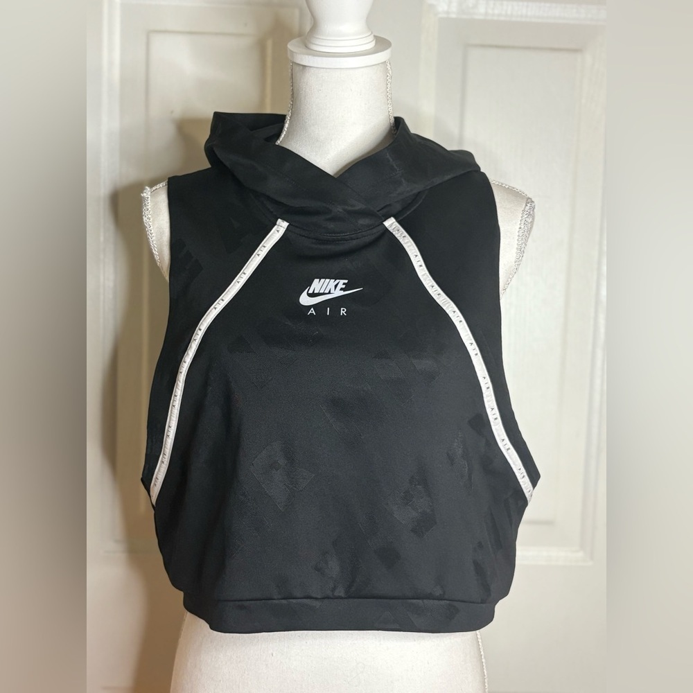 Nike Size M Air Women's High Reflection Hooded Running Vest - Picture 4 of 13
